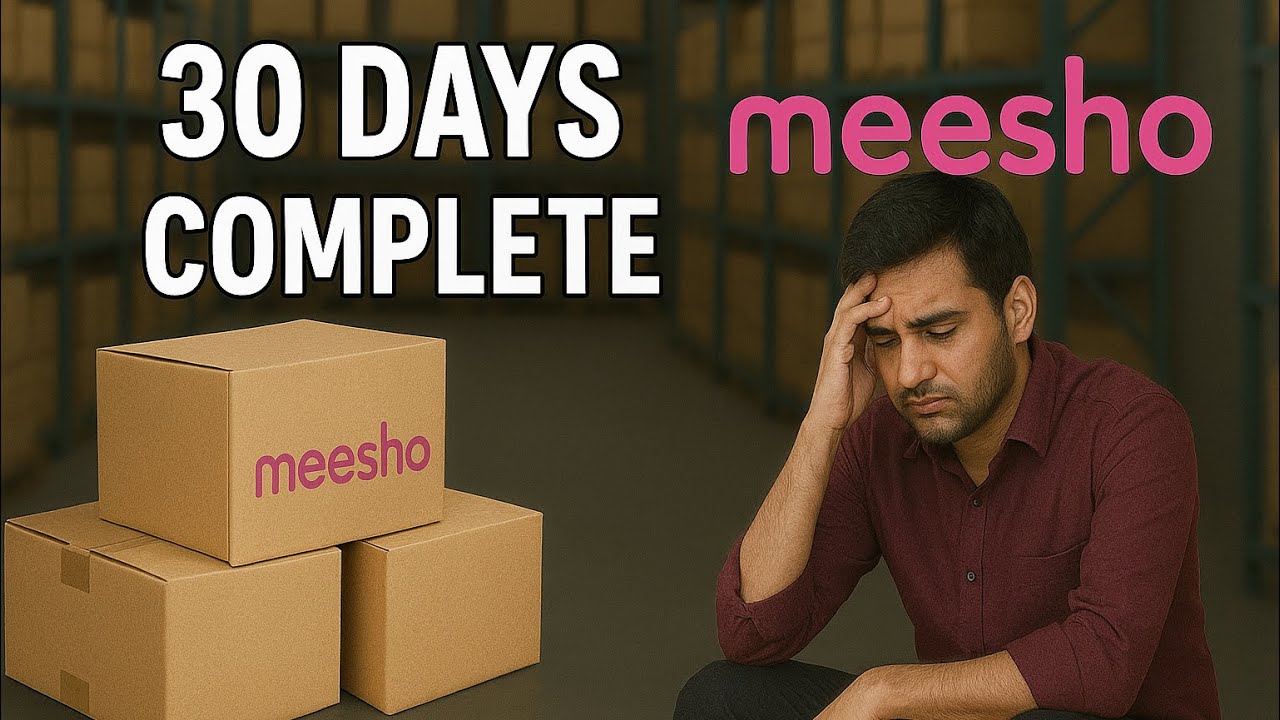 1 Month Selling on Meesho &ndash; Mere Profit & Loss ka Sach Ecom with Desco #meesho #30daychallenge