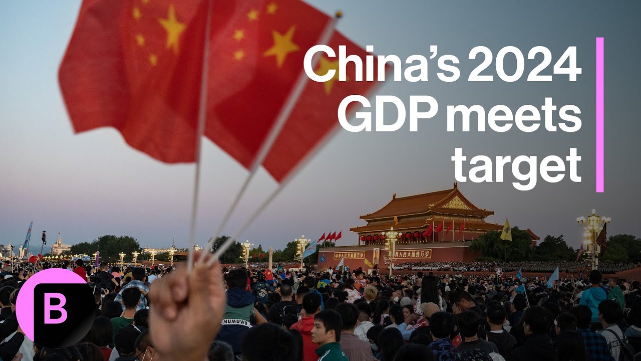 China Hits 5% Growth Goal for 2024 After Stimulus Bump, Export Boom