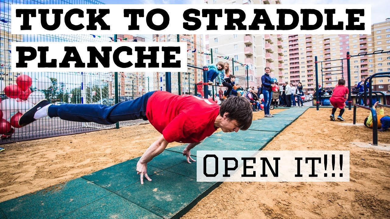 TUCK TO STRADDLE PLANCHE. BEST EXERCISES FOR LEGS OPENING!!!