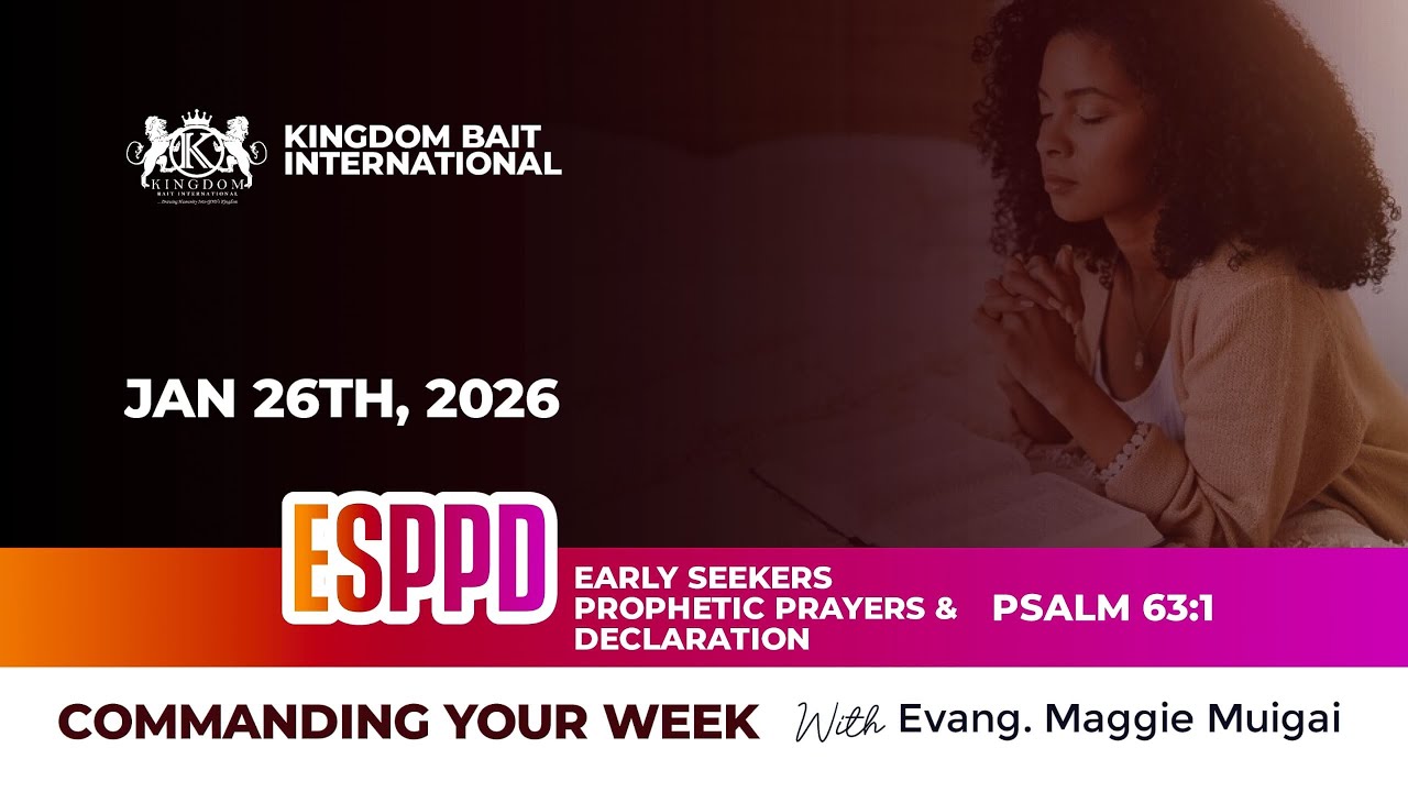 KBI Upper Room Prayer  || Commanding Your New Week || Monday, Jan 26th 2026