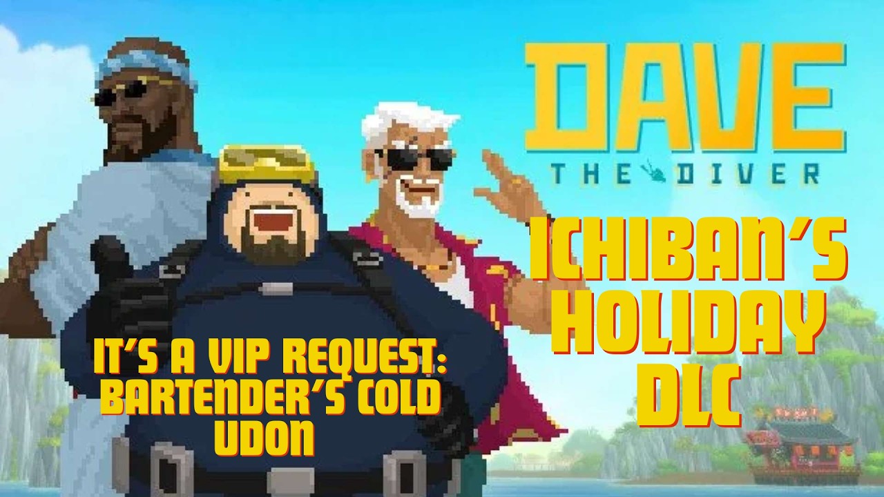 Hunting Fishmon and a VIP request for The Bartender!  - Dave the Diver