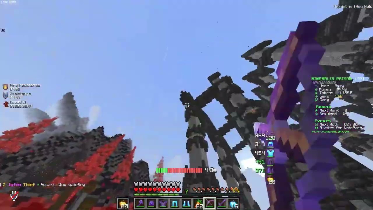 Prison war | Minemalia (Trash Quality)