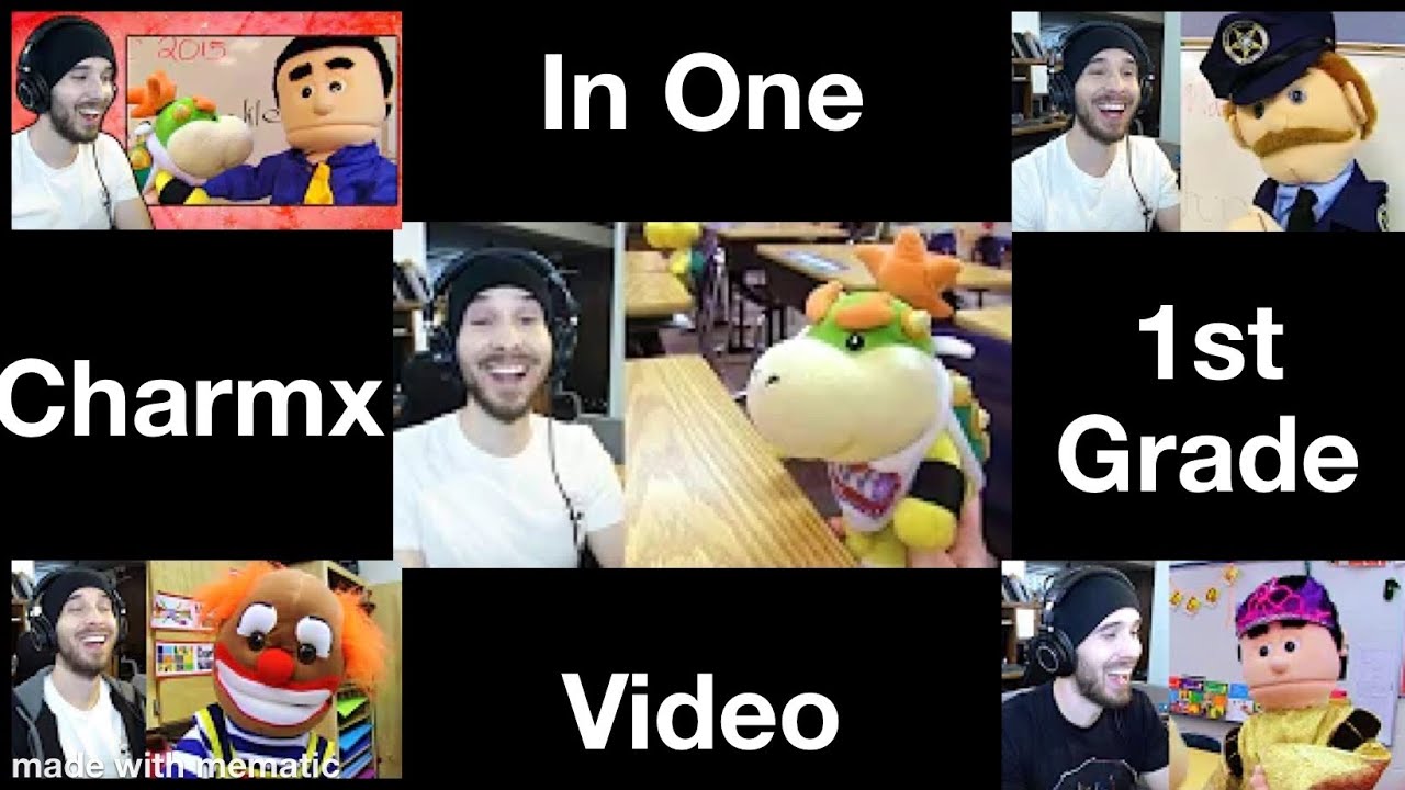 SML Movie: Bowser Junior's 1st Grade Reaction (1-5) Complete Collection (Charmx Reupload)