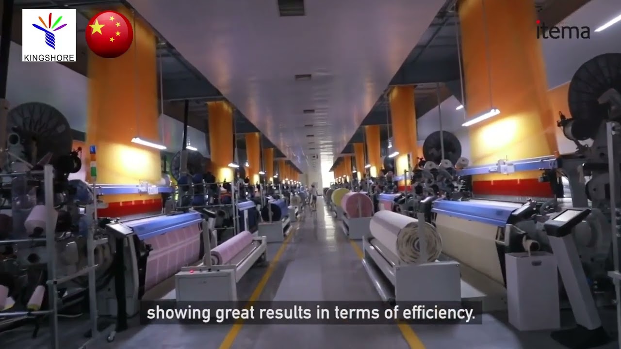 ITEMA WEAVING EXCELLENCE DIARIES: KINGSHORE #termopartners  #itema #textileindustry #termo #loom
