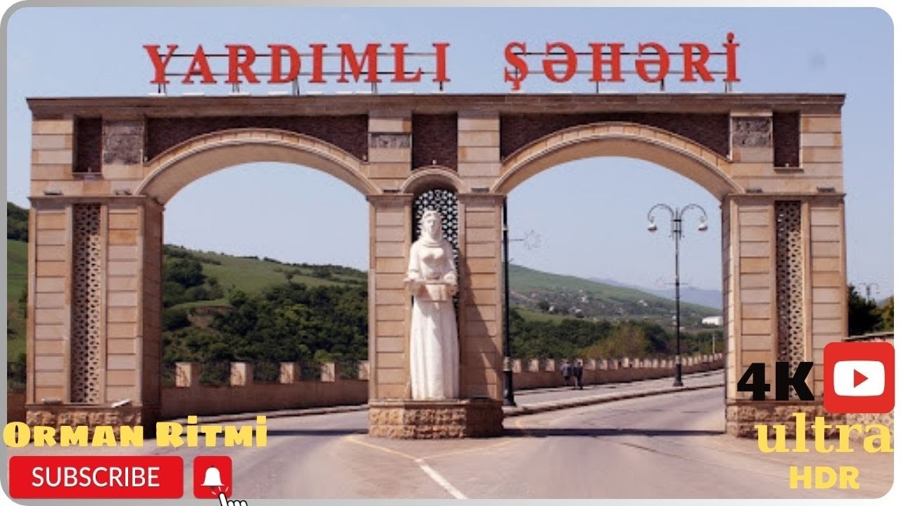 Yardimli district (city)  4K HD  Yardımlı rayonu (şəhəri)
