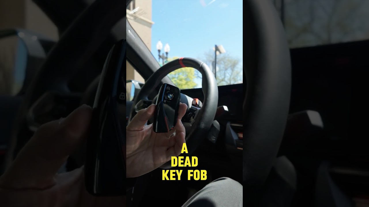 How to Start a BMW with a Dead Key Fob