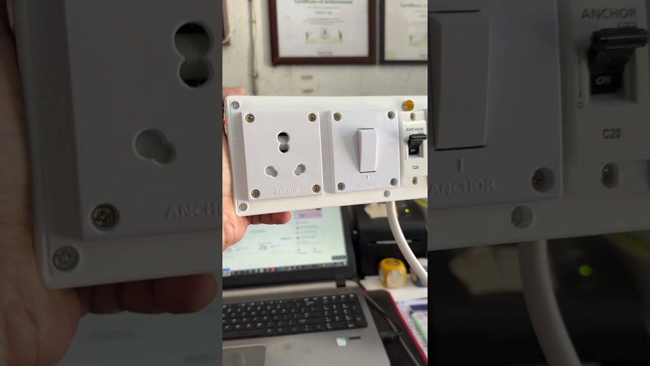 Best INDRICO 16 Amp Extension Board with MCB & Individual Switches. #indrico #junctionbox #mcb