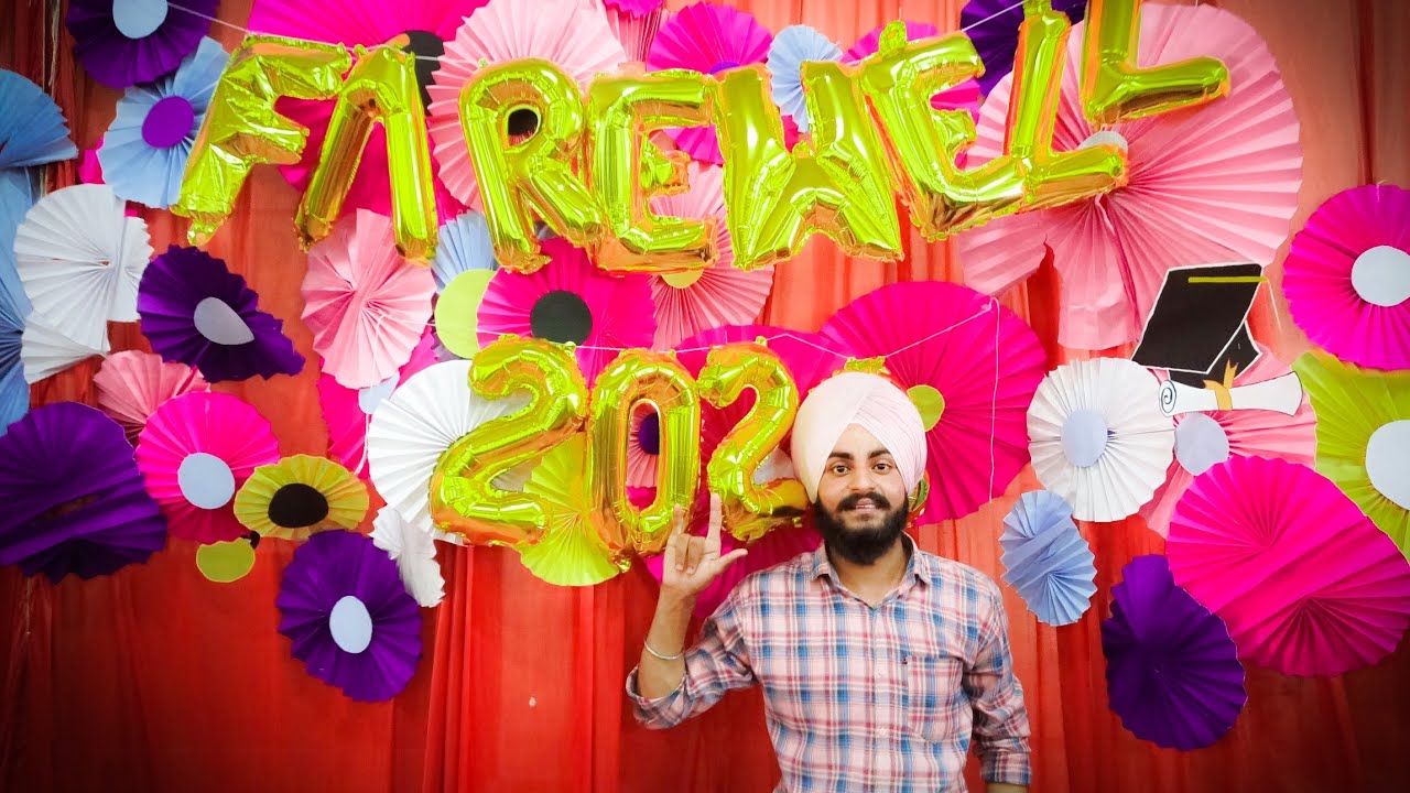 Farewell party B SC Final Govt College  Ropar.  full enjoy without invitation 😂☠️