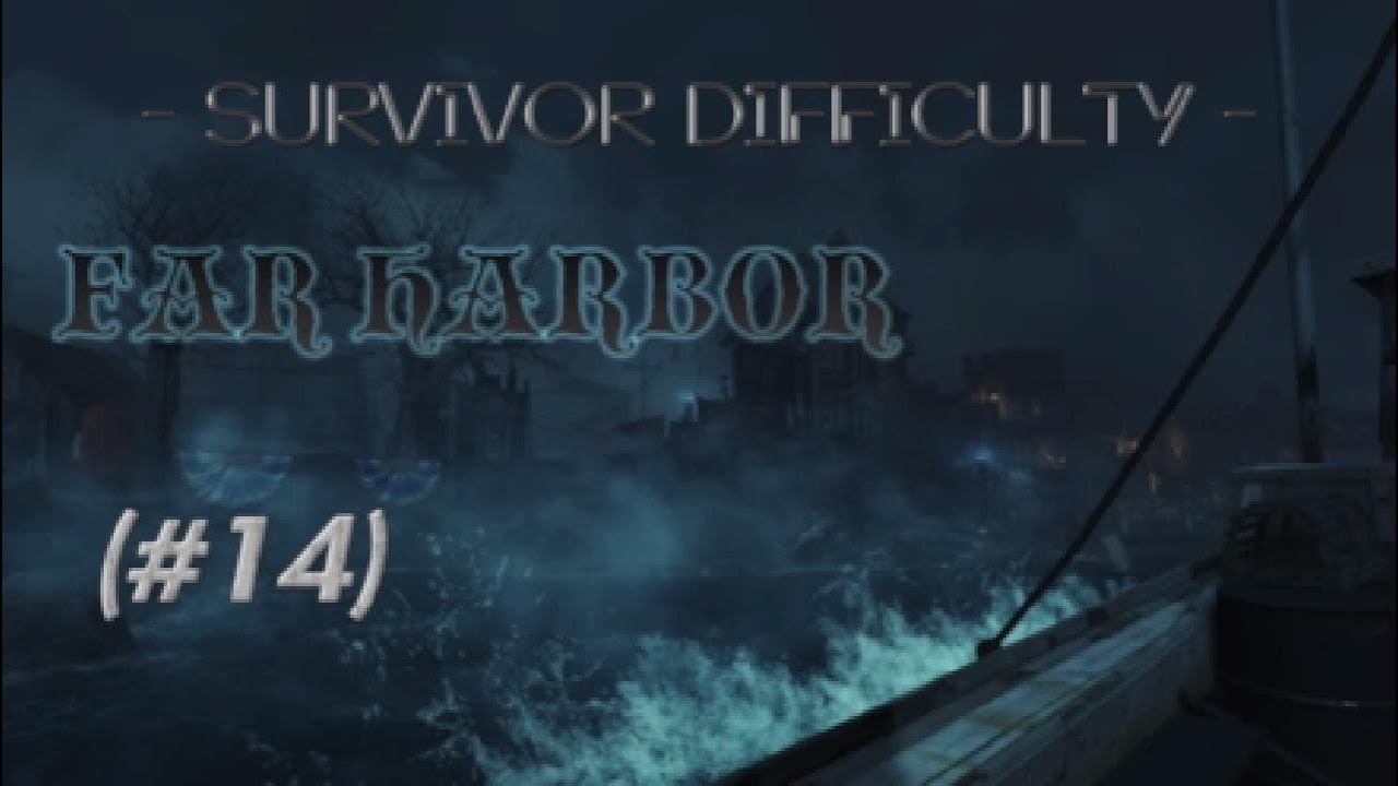F4: Far Harbor #14 (SURVIVOR DIFFICULTY) - PS5 4K/60FPS/HDR - (Los Hijos del Átomo) No commentary