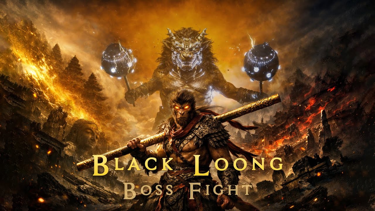 Black Myth: Wukong | Black Loong Boss Fight | Brutal Major Battle [4K]
