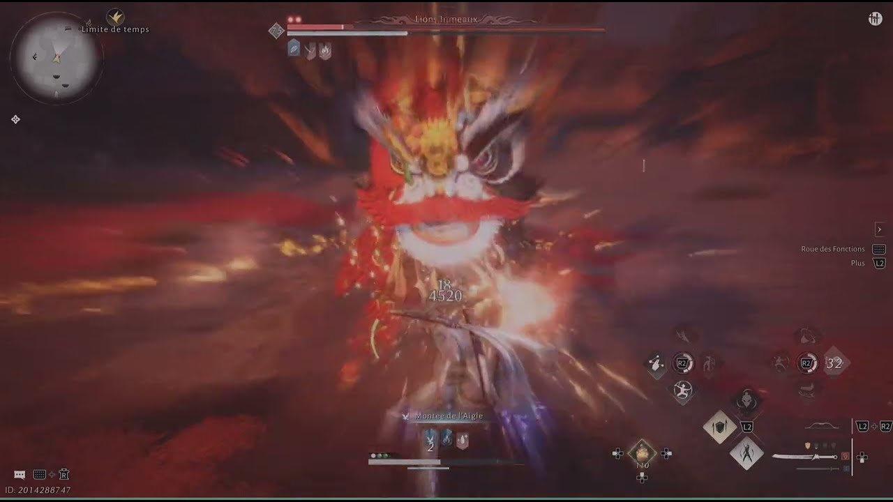 Where Winds Meet Lions Jumeaux boss fight