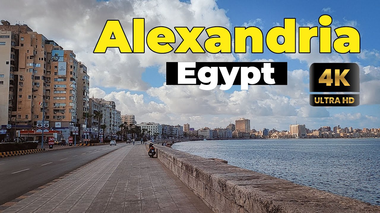 Alexandria , Egypt | Walking tour 4K