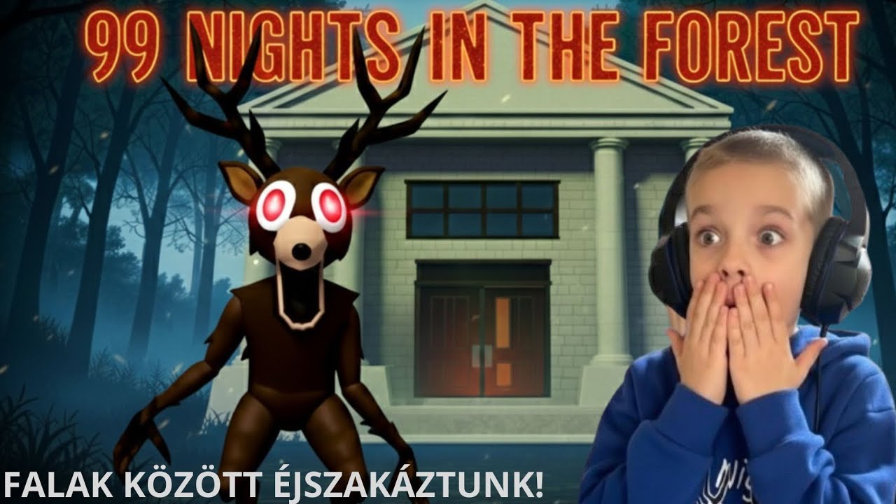 A BANK valóban BIZTONSÁGOS? ÉLETBEN maradunk? 🏦 | 99 éjszaka az erdőben (van felirat)