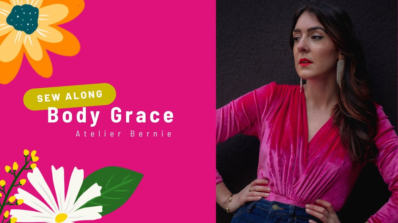 Body Grace d'Atelier Bernie en velours stretch 💖