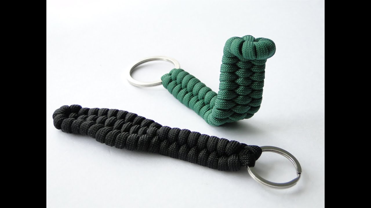 How to Make a Cobra Head Paracord Keychain-Trilobite/Rattlesnake Knot