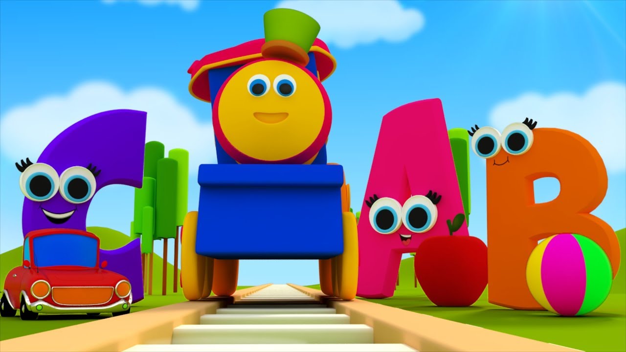 บ๊อบรถไฟ เพลง Phonics เรียนรู้ Abc เพลงตัวอักษร Kids Learn ABC Bob Ponics Song Bob The Train
