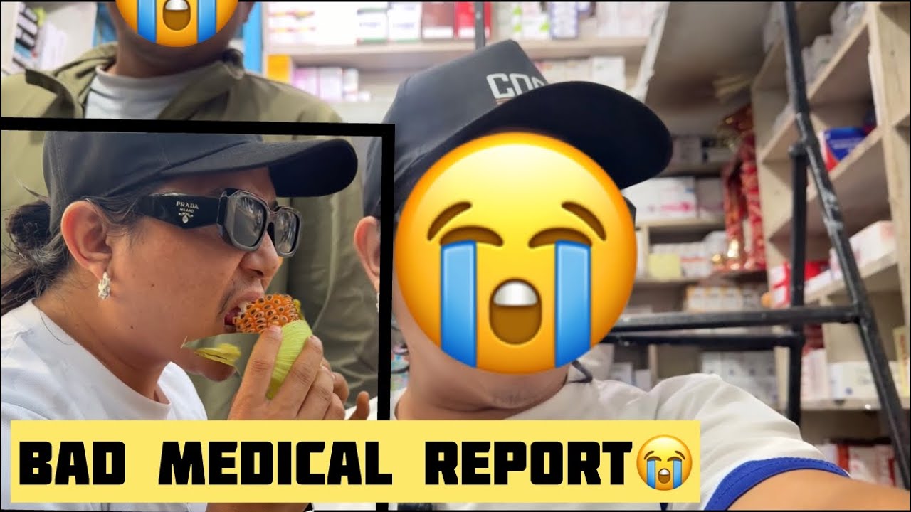 Medical report ekdam kharaab ayo mero😭
