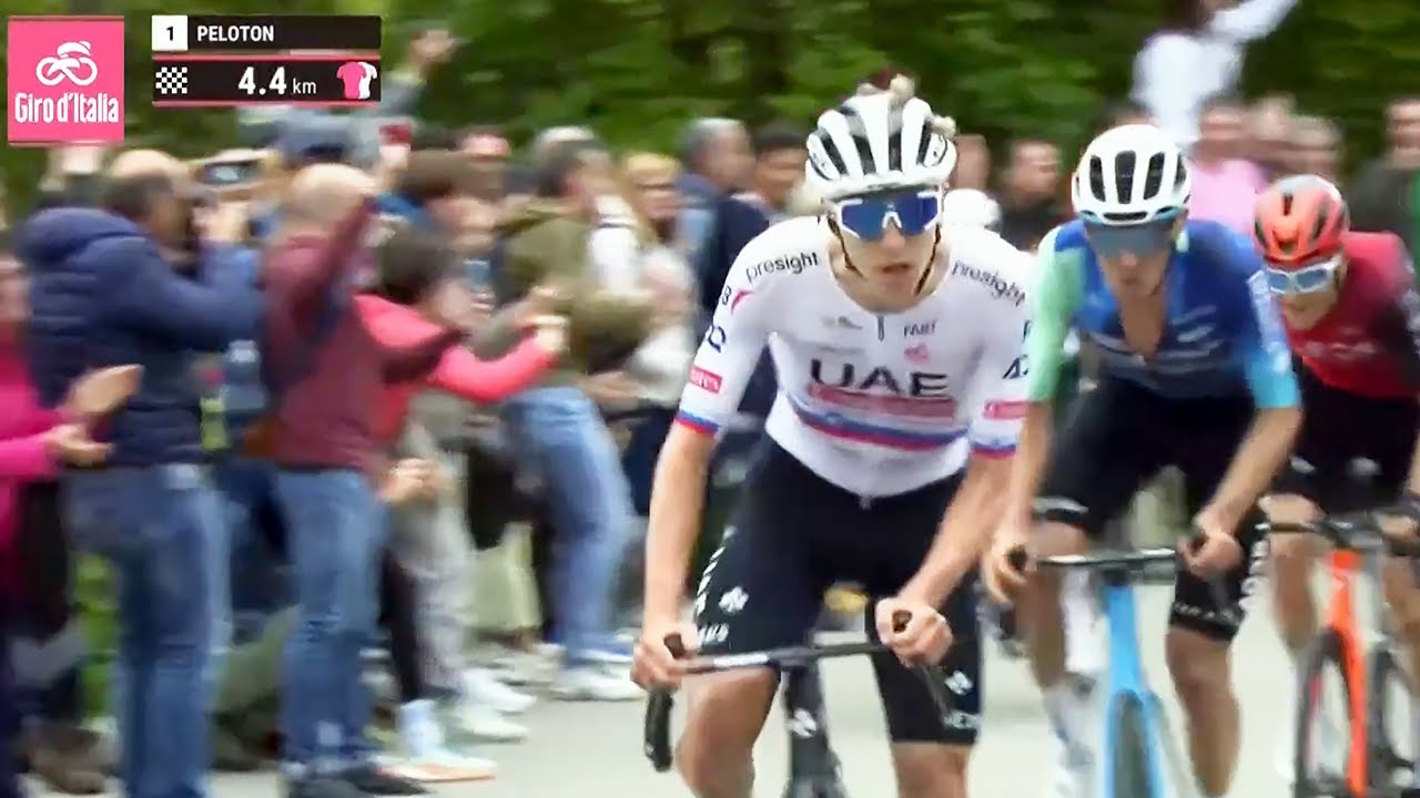GIRO 2024 - Attaque fatale de Pogacar : le moment o&ugrave; il a mis la main sur la 2e &eacute;tape
