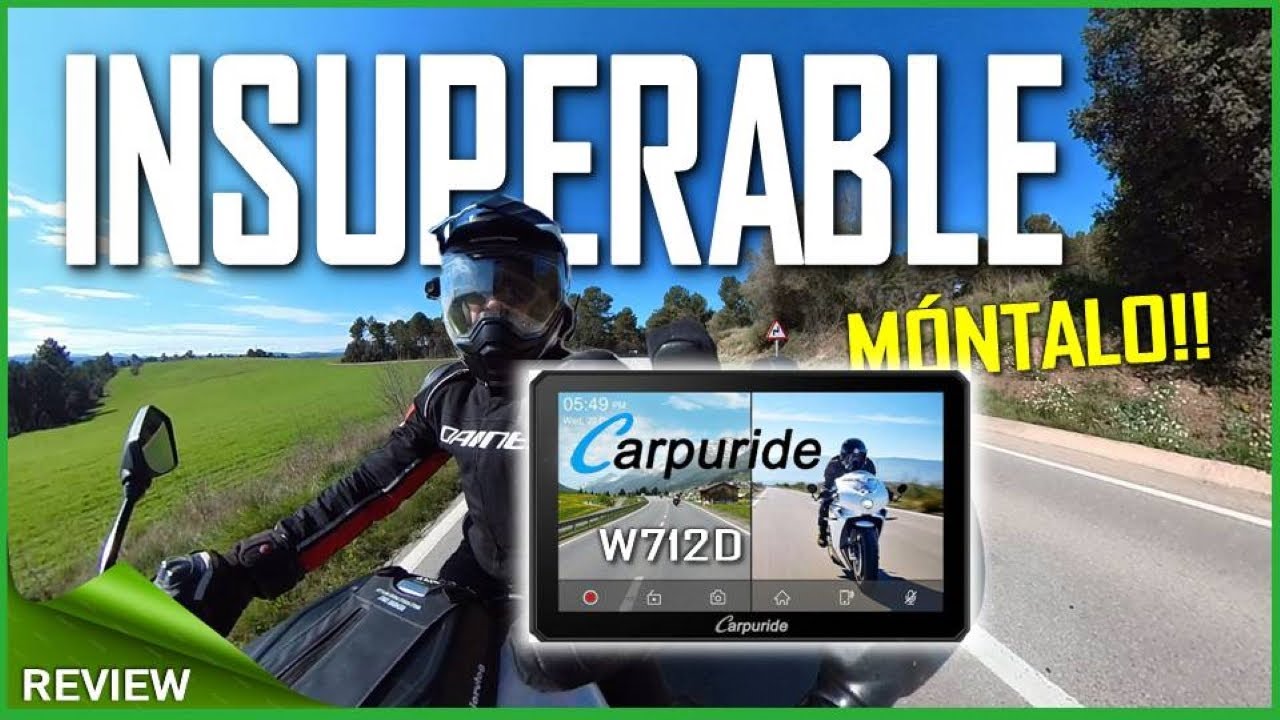 EL MEJOR CARPLAY PARA MOTO, CARPURIDE W712D, LLEVA TU MOTO A OTRO NIVEL CON ANDROIDAUTO/APPLECARPLAY