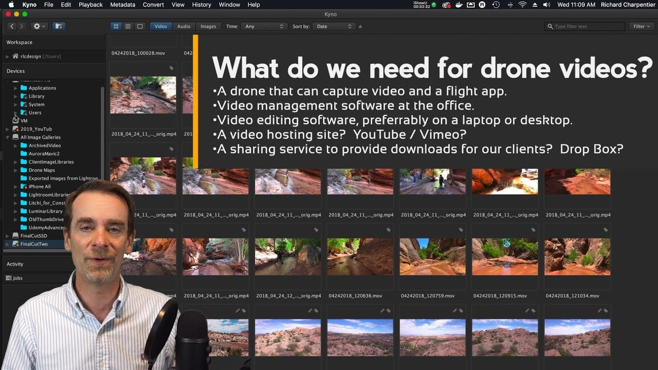 Video deliverables for your Drone Business - Management, editing, and delivery