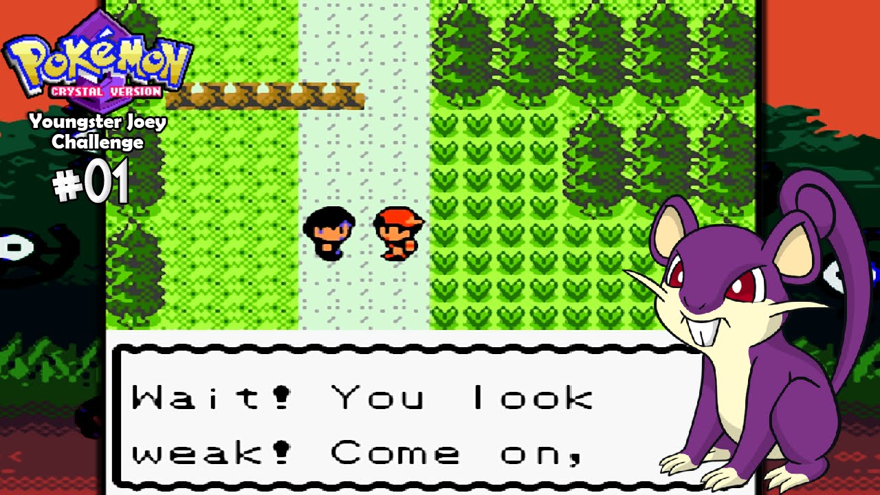 Pokemon Crystal [Youngster Joey Challenge] - Episode 1: Rise of Templeton