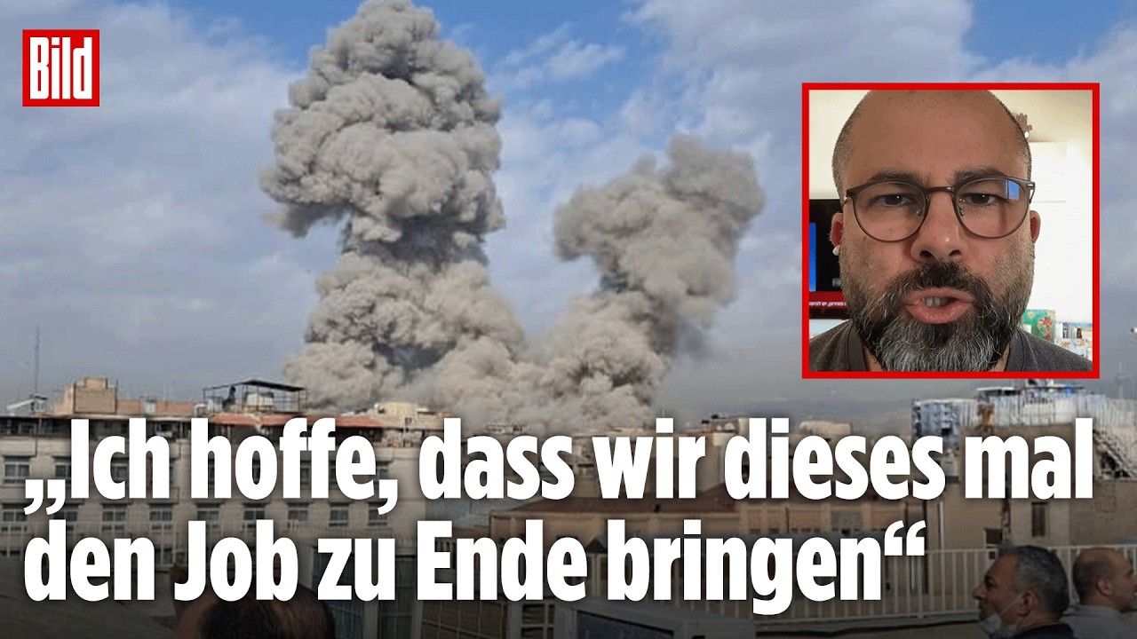 Israel greift Iran an: Arye Shalicar– deutsch-israelischer Schriftsteller – zum Nah-Ost-Konflikt