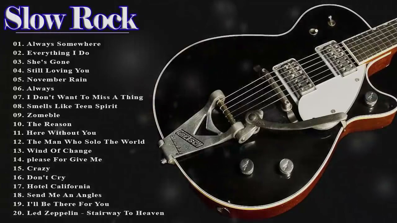 MuSic For LiFe - Scorpions, Bon Jovi, Led Zeppelin, Aerosmith, U2, Eagles 🍑 Best Slow Rock Ballads