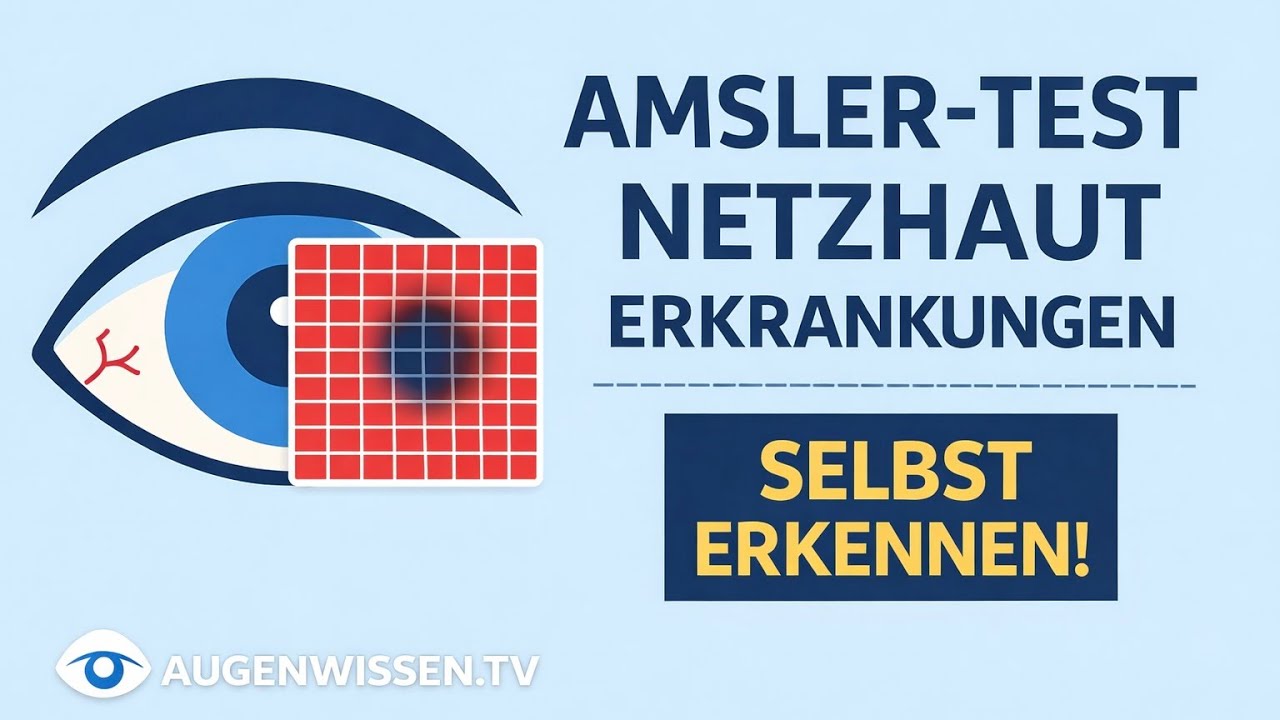 Amsler-Test – So erkennst du Netzhauterkrankungen selbst