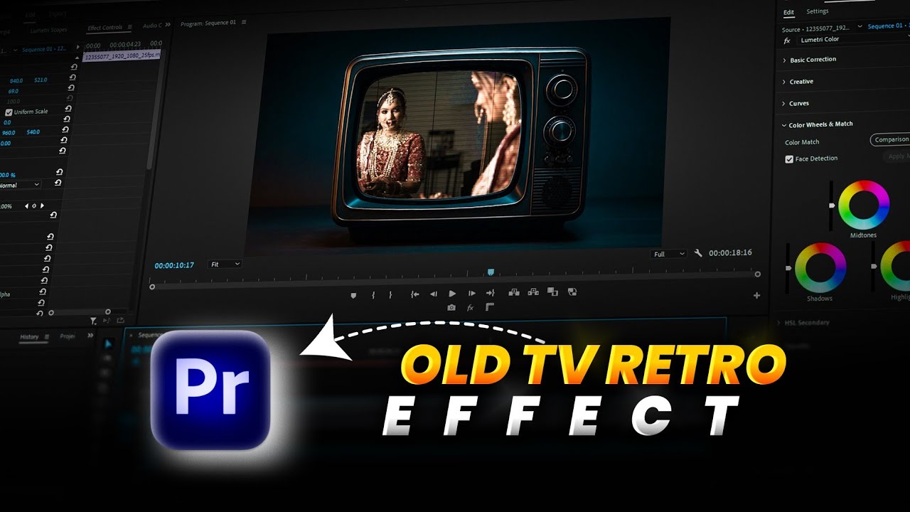 How to Create an Old TV Look in Premiere Pro (Retro Effect Tutorial)