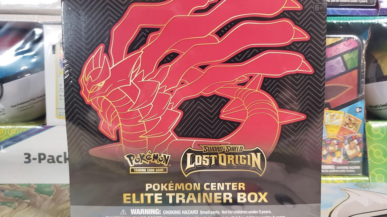 Lost Origin Pok&eacute;mon Center Elite Trainer Box Opening