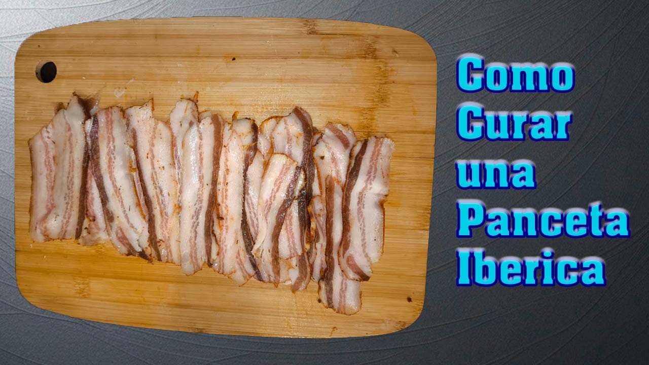 Como Curar una Panceta Ibérica