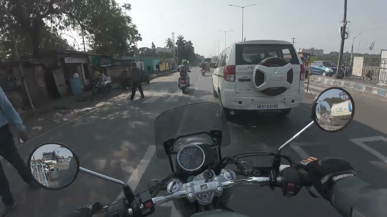 kolkata to Mukutmonipore by Honda CB350 Bike Ride #theikigaiexplorer #vlog