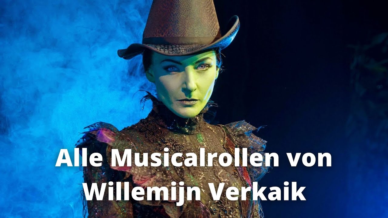 Alle Musicalrollen von Willemijn Verkaik