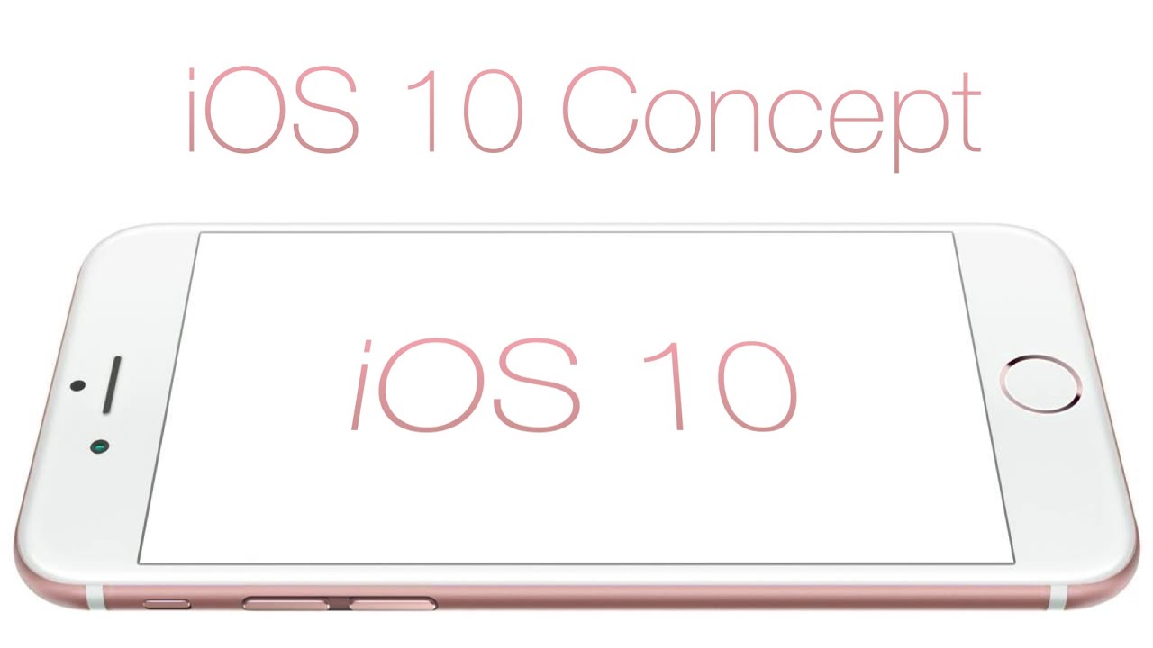 iOS 10 Concept by Ralph Theodory