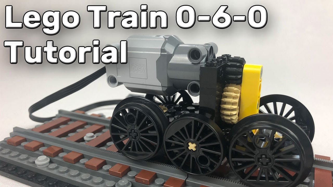 How to easily build a lego train base. Step by step tutorial.