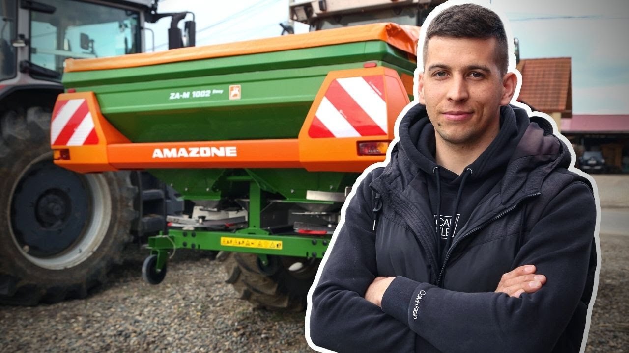 Tânăr fermier cu 75 HA! Banii din construcții îi investește în AGRICULTURĂ
