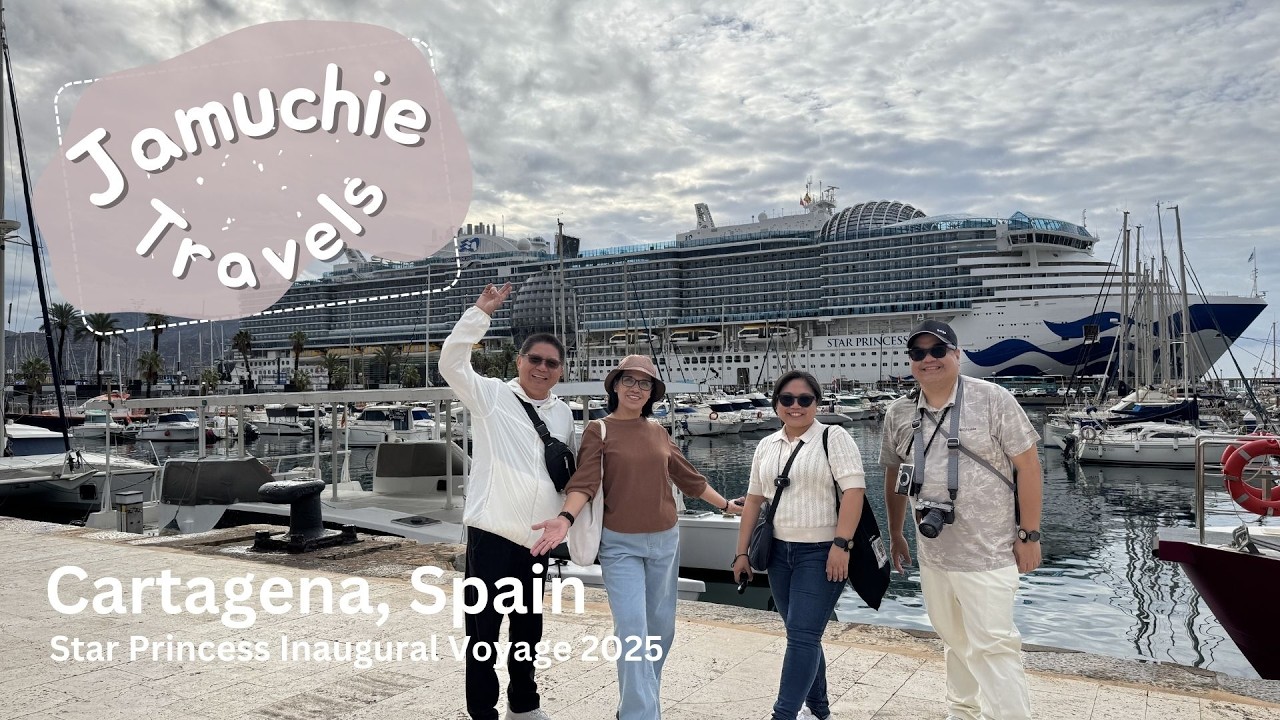 Jam Eats The World - Travel to Cartagena Spain via Star Princess Cruise 2025