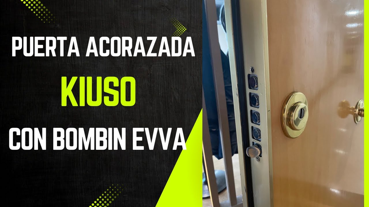 ✅ PUERTA ACORAZADA REFORZADA ✅ KIUSO 
