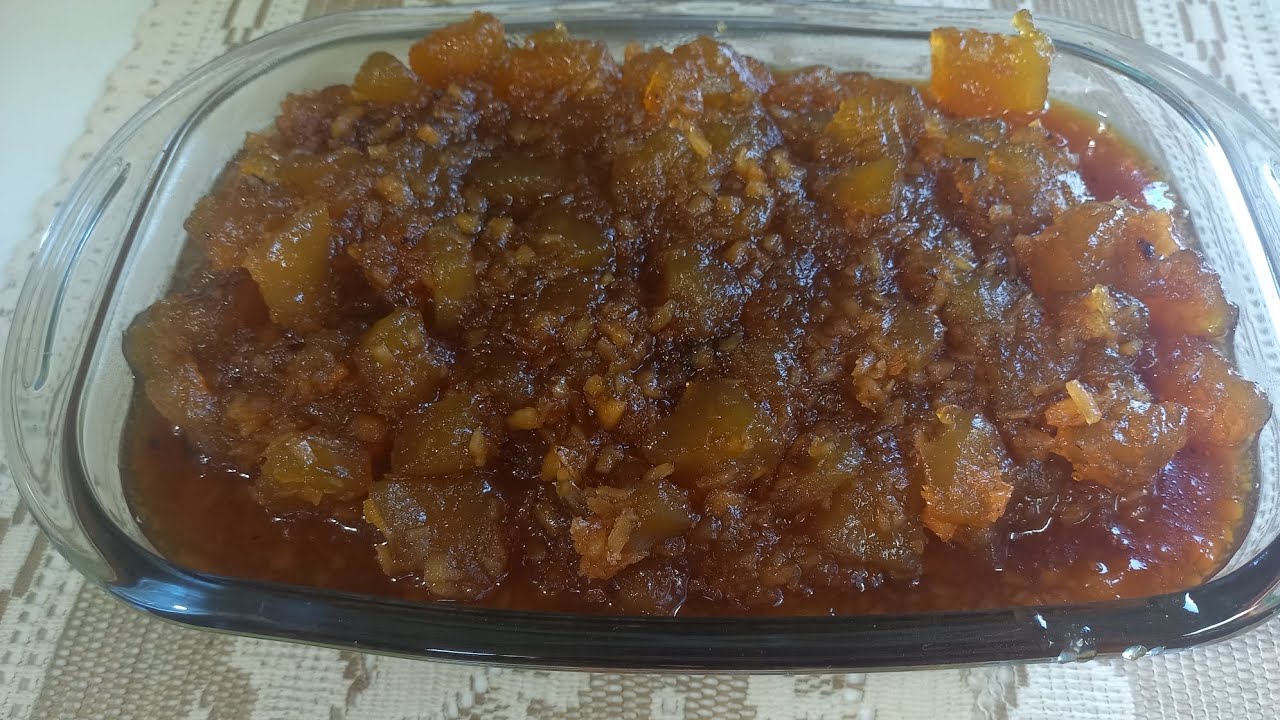 Como fazer doce de mamão verde com coco.