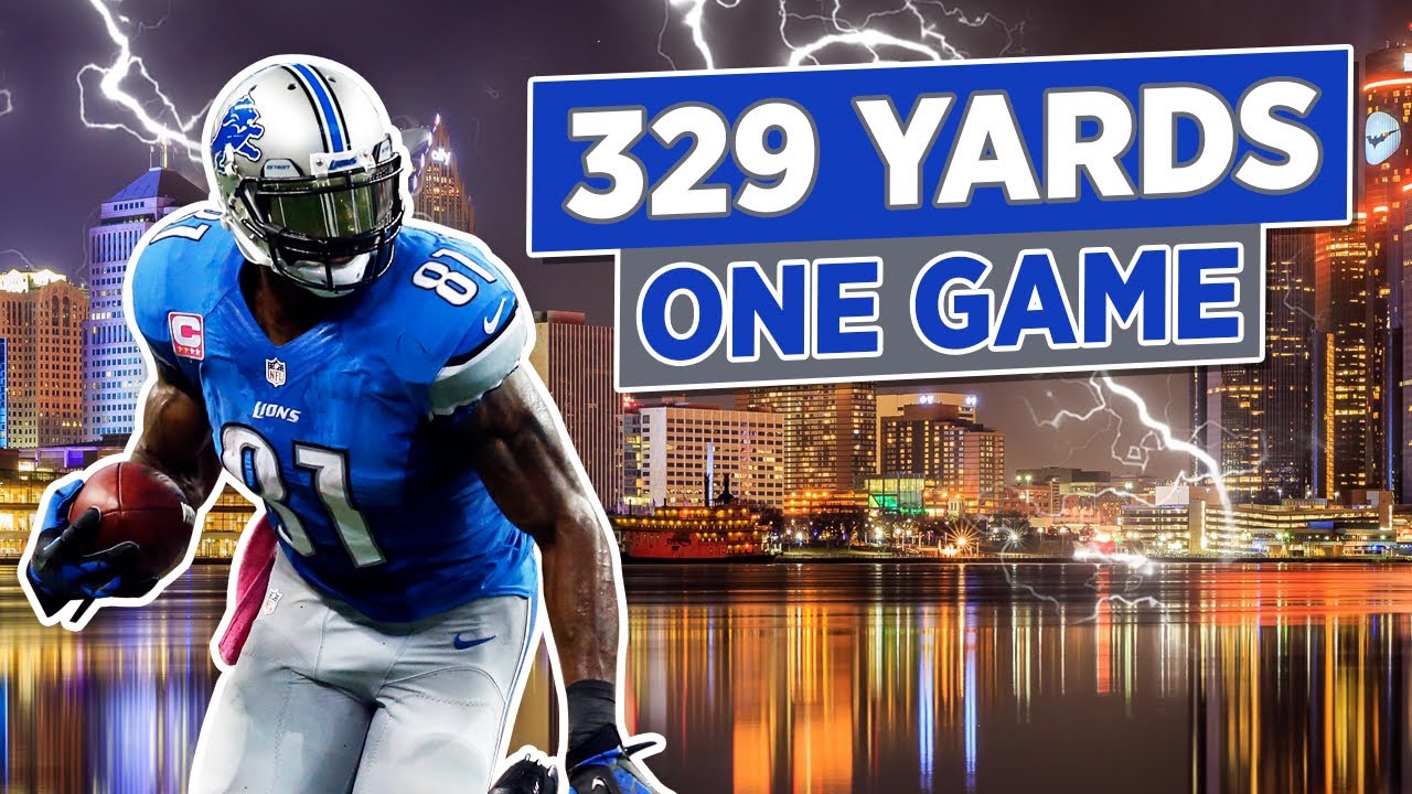 The Time Calvin Johnson DEMOLISHED the Cowboys for 329 Yards 🔥 🤯