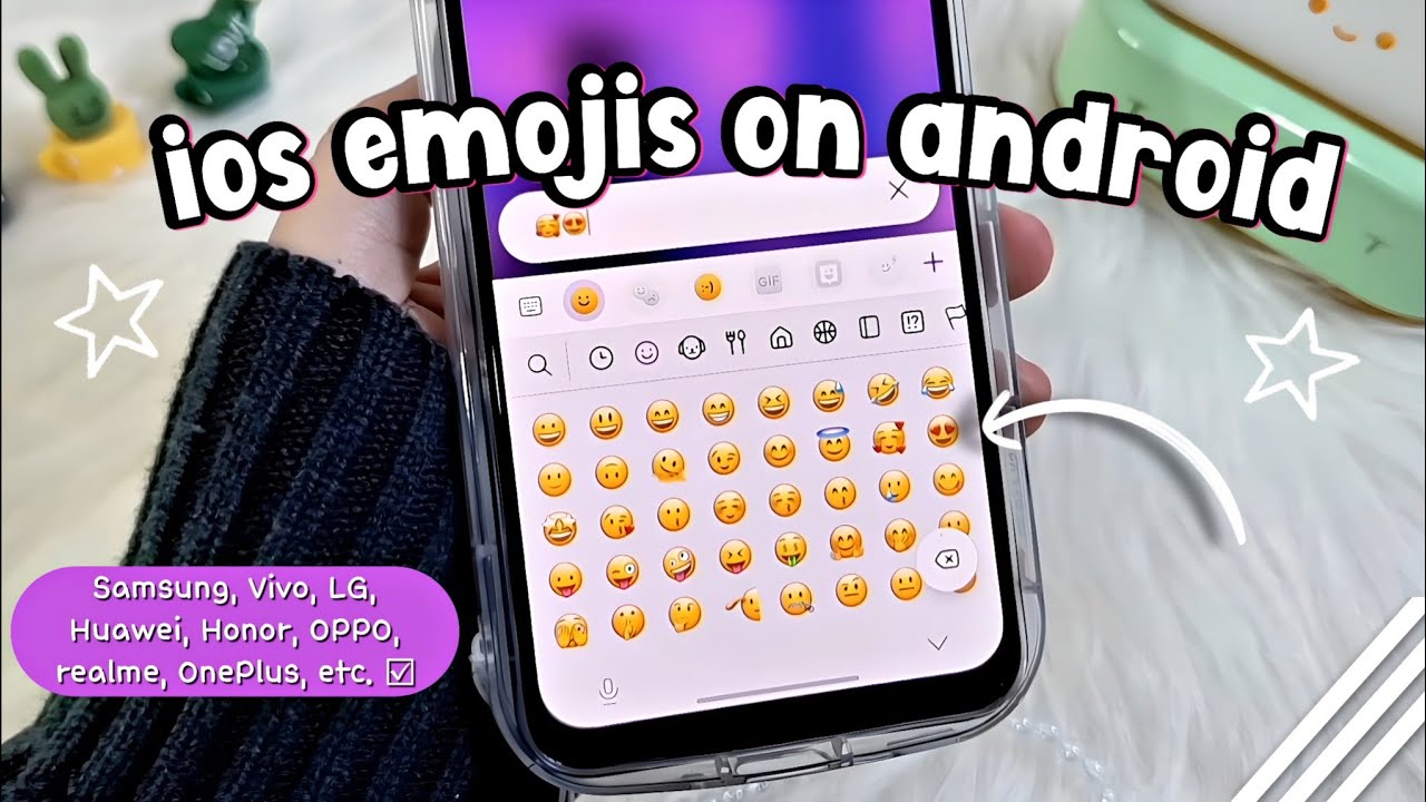 how to get iOS 18.4 emojis on android ✨️ new ios emojis on android (One UI 1-8)