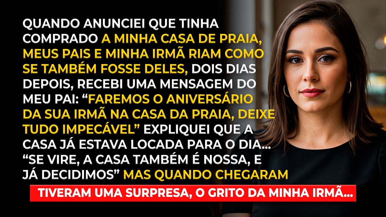 Meus pais mandaram 34 convites para festa da minha irmã com meu endereço, sem perguntarem se eu...
