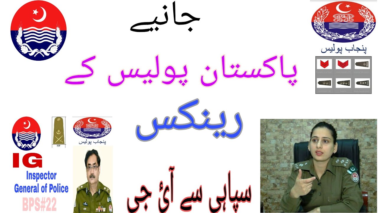 Pakistan police ranks|Pakistan police grade BPS/general knowledge/ پاکستان پولیس رینکس