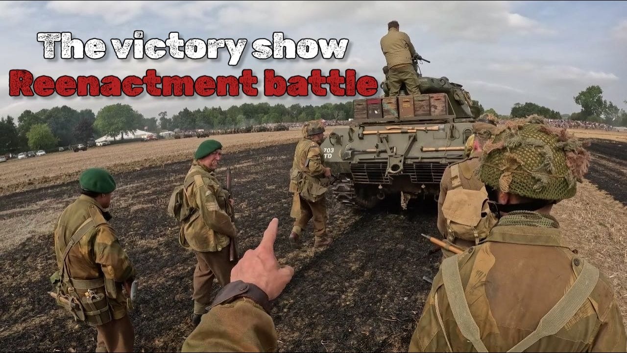 WW2 British POV Reenactment | The Victory Show 2025 (Sunday Battle)