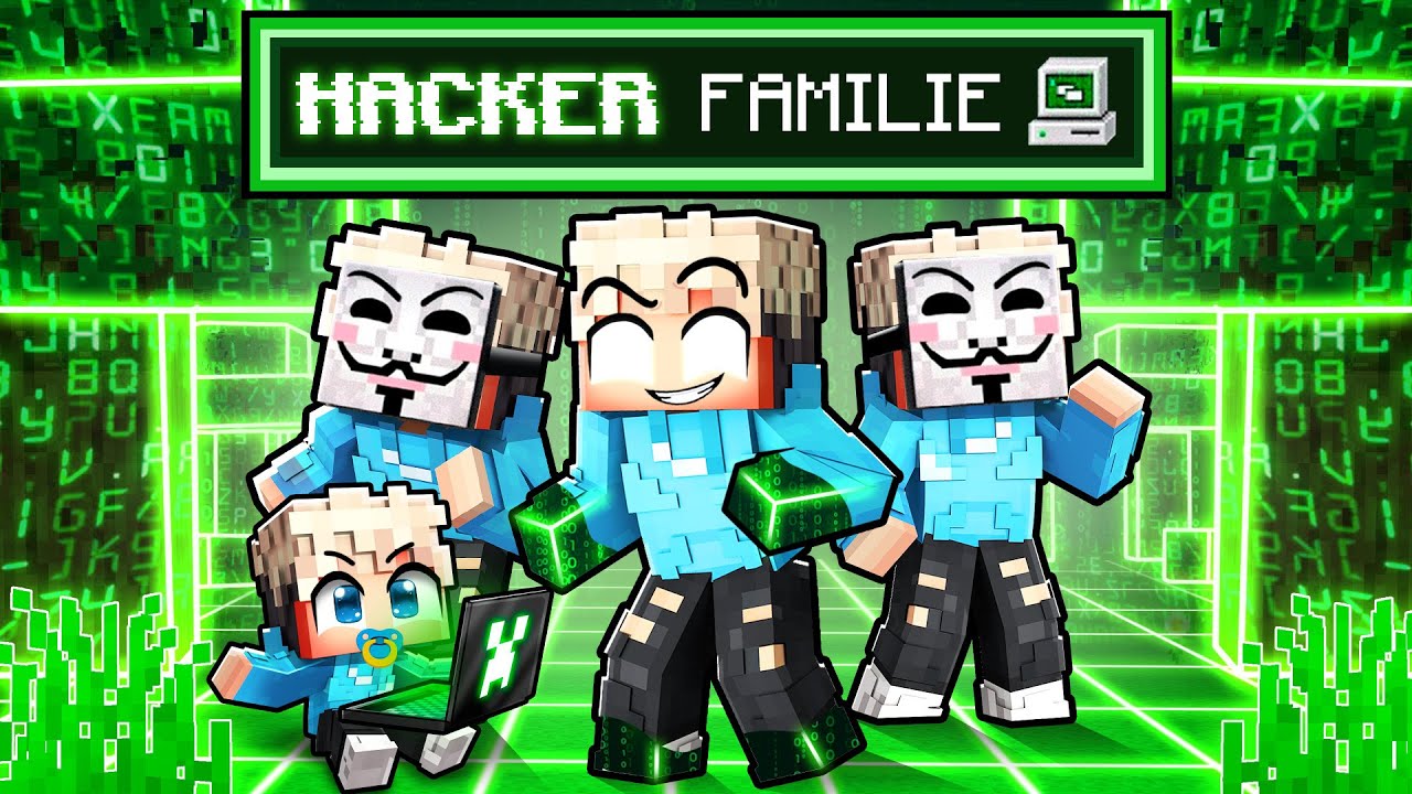 ADOPTIERT von einer HACKER FAMILIE in MINECRAFT!