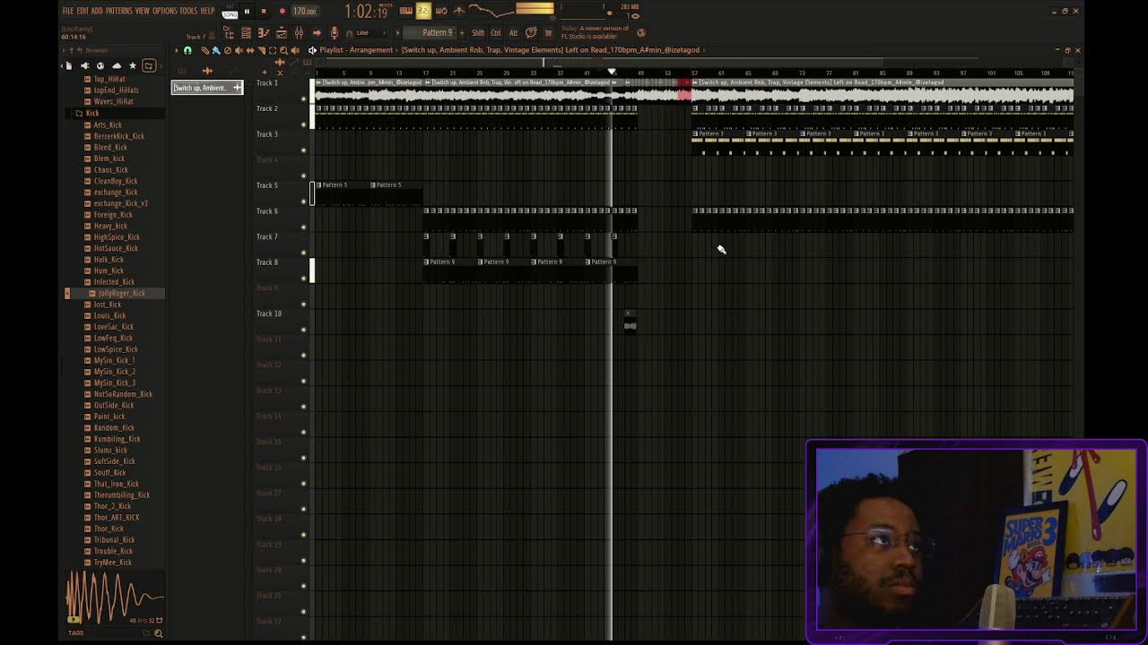 Cooking Up samples and Beats For Drake!!