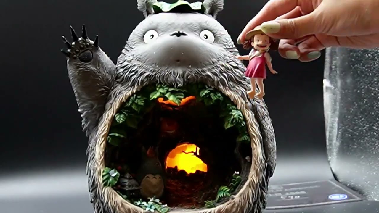 It's so detailed! Opening of Zuoban 1988 Totoro. 好多細節！ 開箱 Zuoban 1988 龍貓 Totoro