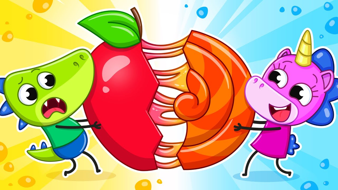Здорова їжа vs шкідлива | Ні цукеркам, так фруктам! 🍬🍎 | Крихітка Мімі🦄 | Мультики українською