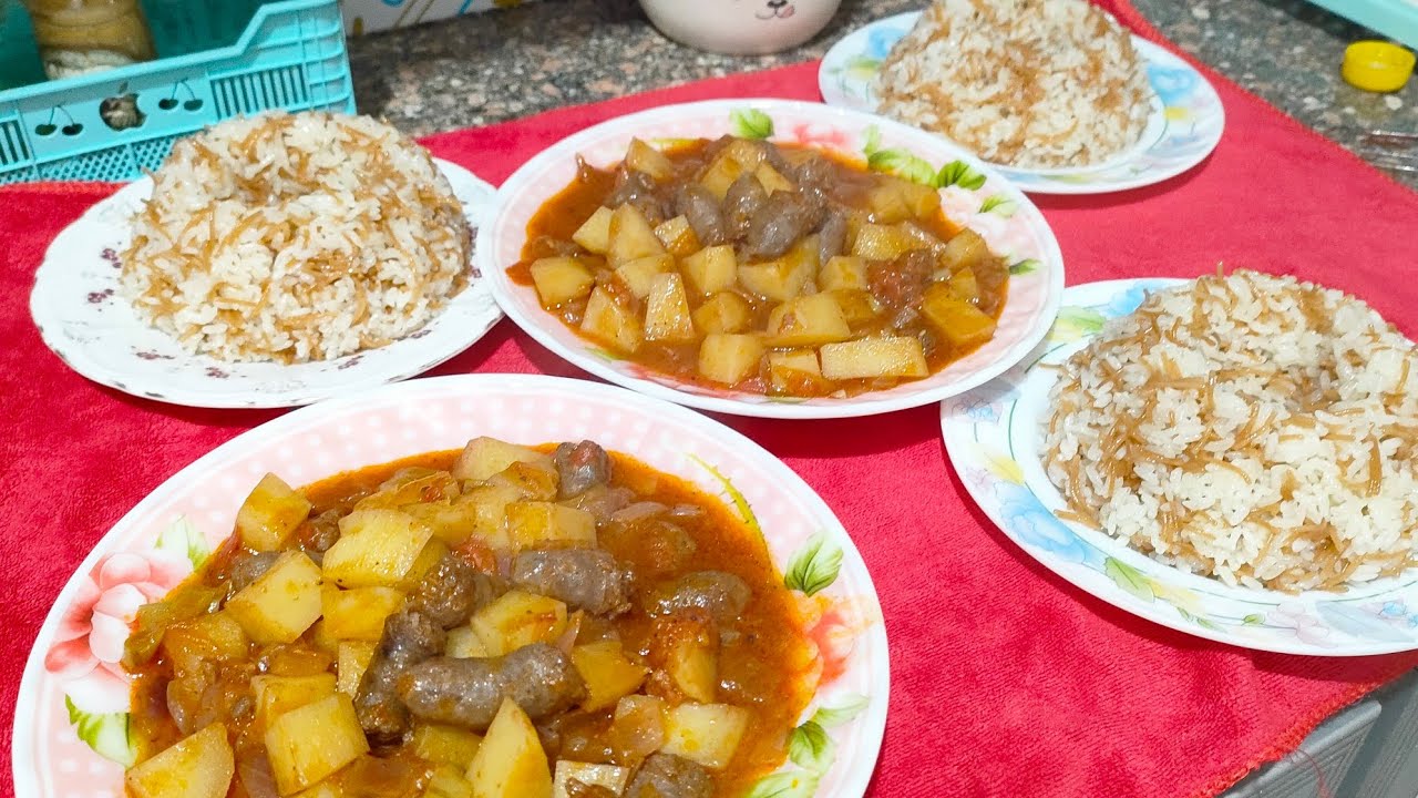 احلى أكلة سجق بالبطاطس فى الحله وجبه غدا سريعه وسهله وطعمها تحفه