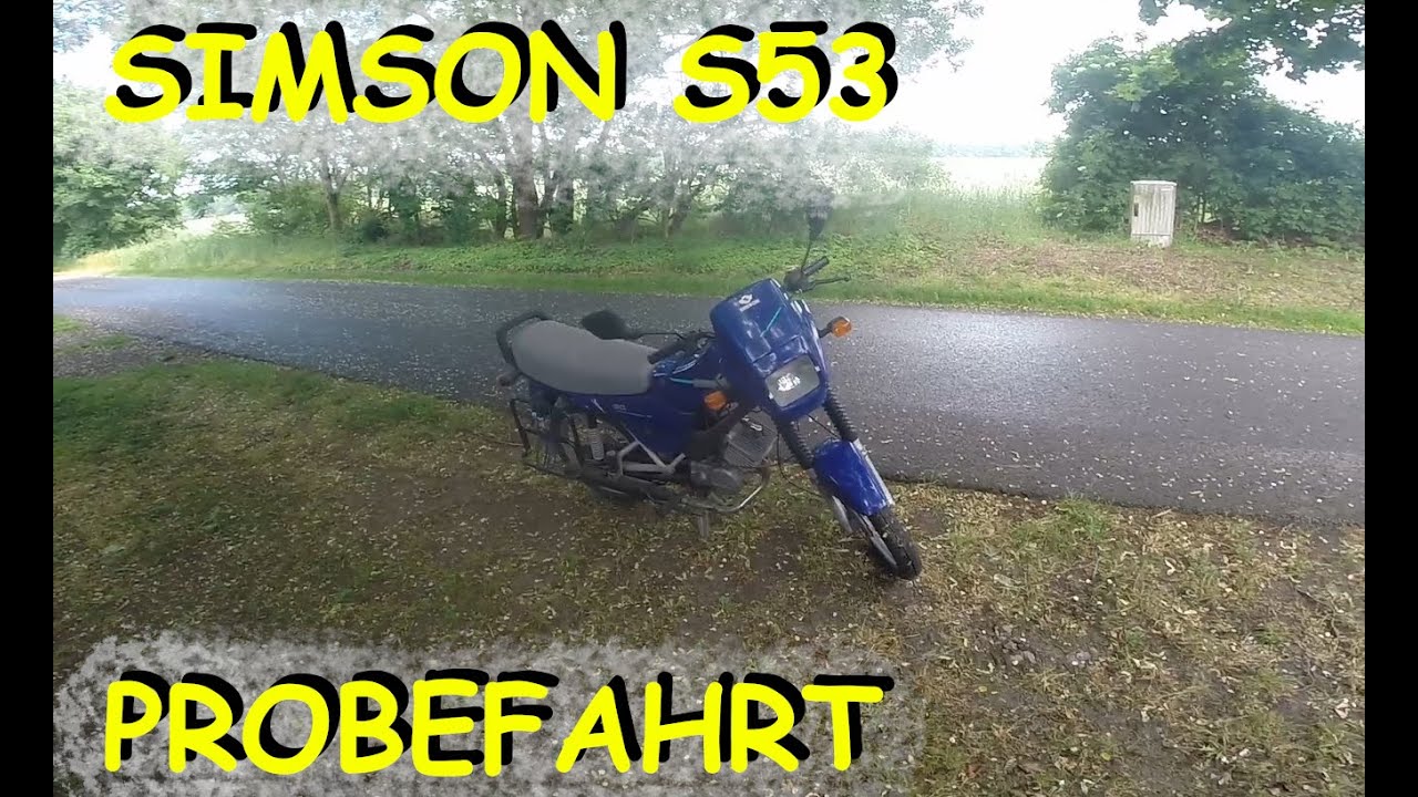 Simson S53 | Probefahrt | Ell Kolben